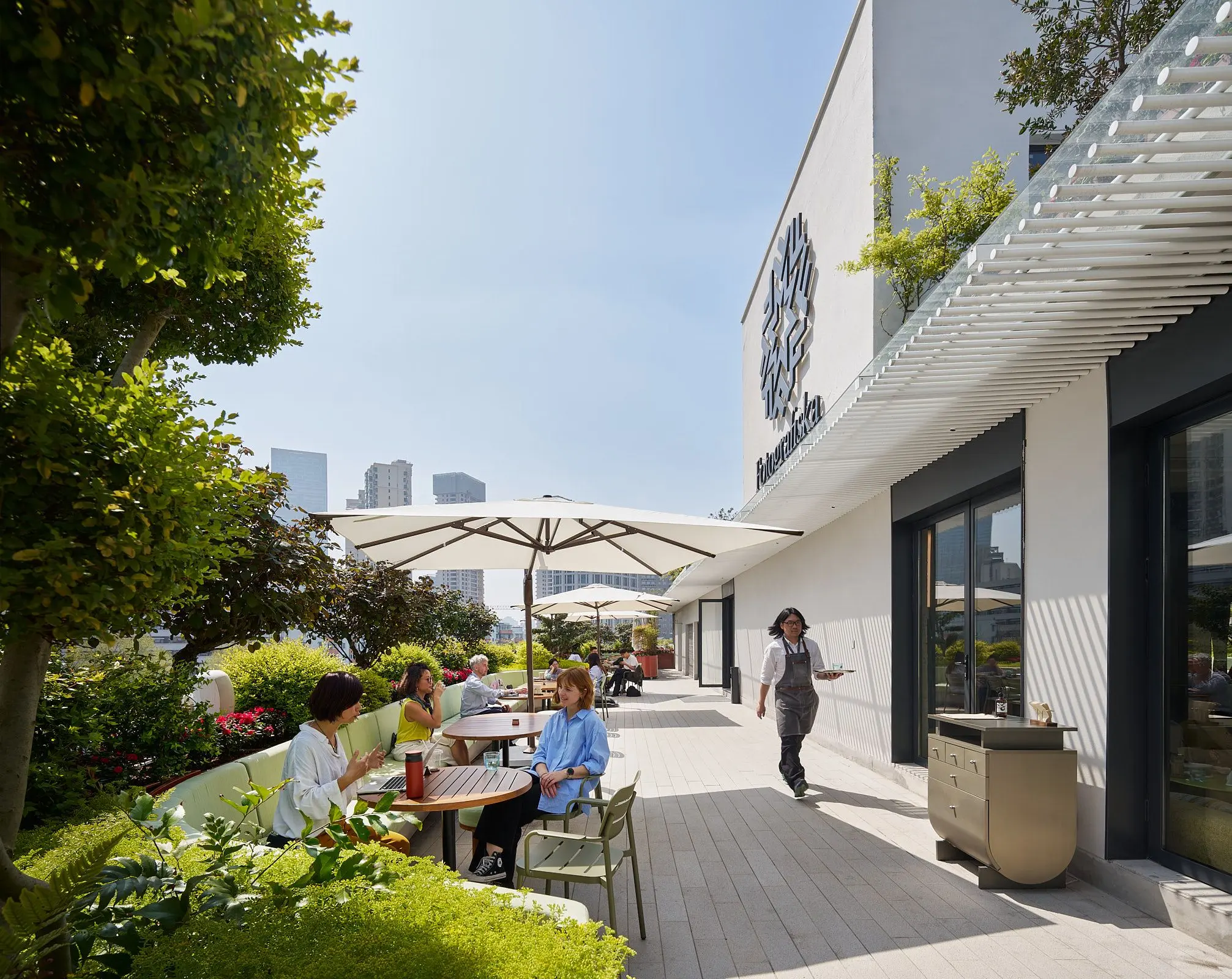 Mood image of trendy restaurant interior