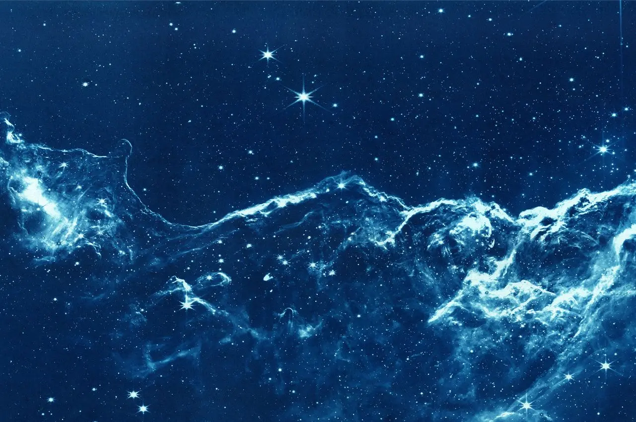 The Carina Nebula from the series Ad/Lucem (towards the light), 2024 © Cecilia Ömalm & Göran Östlin