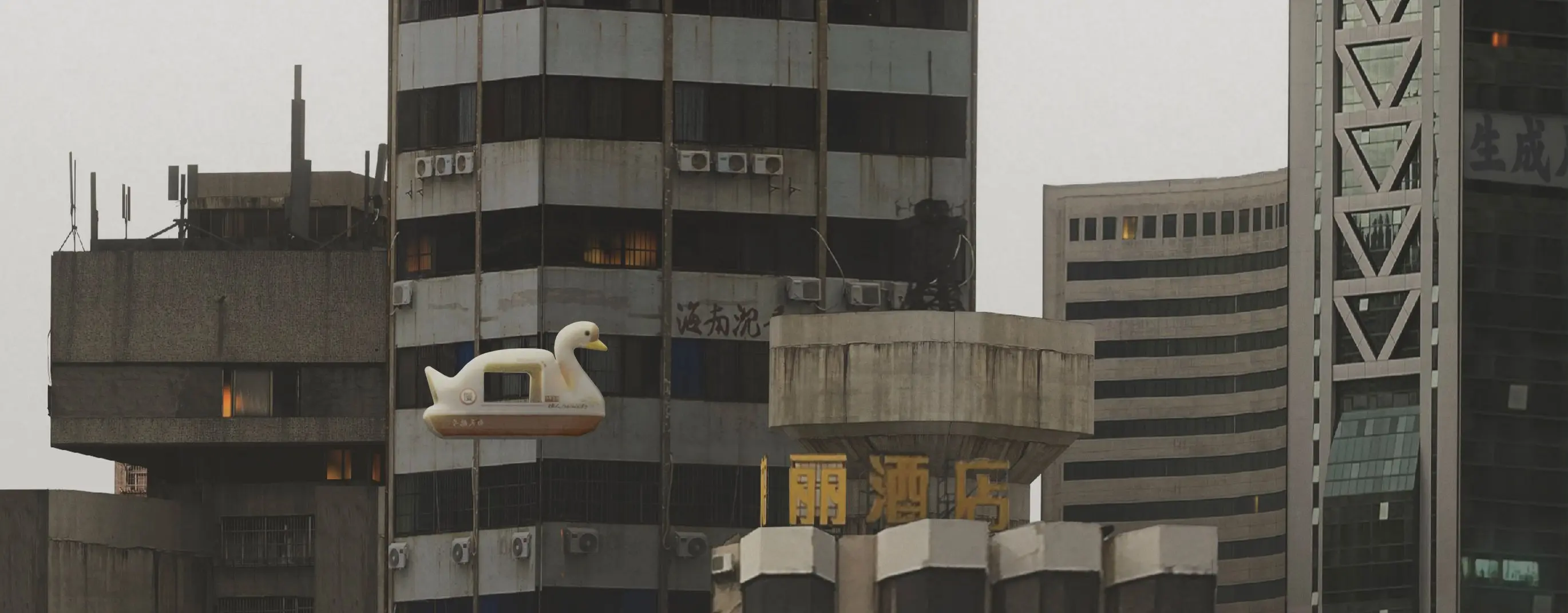 Too Rich City: The Old White Swan Passenger, 2025 ©Huang Heshan